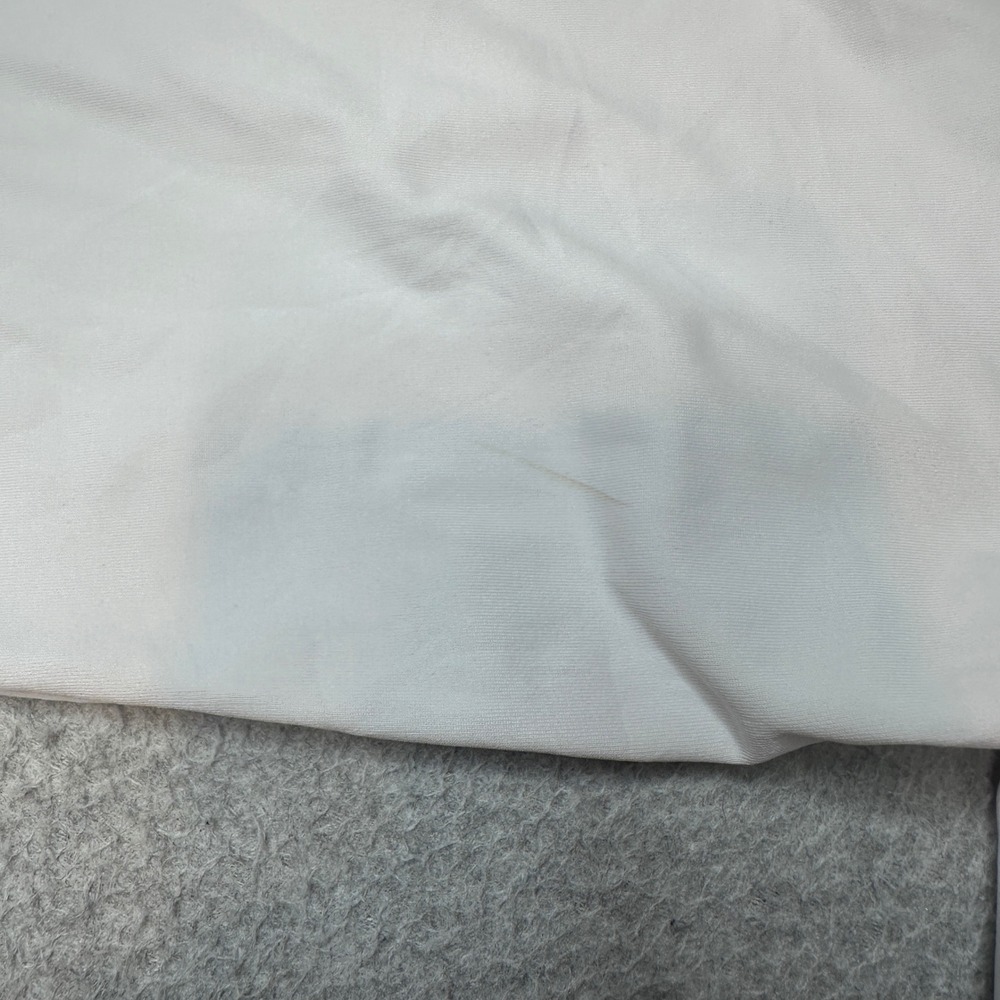 Columbia Hoodie Womens S White Pullover Long Sleeve Split V-Neck Activewear 1889 - Picture 4 of 8